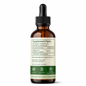 Complément alimentaire Huile d'origan Liquide oral Gouttes Vitamines Huile d'origan biologique pour améliorer l'immunité Adulte - Product Image 6