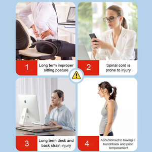 Gran oferta, soporte de espalda de neopreno ajustable, Corrector de columna vertebral, recortador de cintura cómodo y de apoyo y soporte para la espalda - Product Image 6