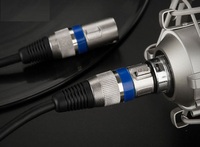 Câble XLR 100m - Câble de microphone équilibré de qualité supérieure avec connecteur XLR mâle à femelle 3 broches, noir