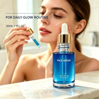 Sérum multi-peptides au cuivre avec acide hyaluronique, hydratant, anti-âge, réparateur de la barrière cutanée, illuminateur et éclatant pour la peau