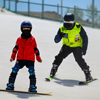Tapis de ski sec Interlock, piste de ski artificielle, tapis de ski freestyle, piste artificielle imperméable, légère et durable