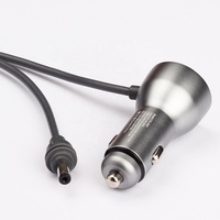 Chargeur de voiture avec câble d'alimentation DC 5,5 mm pour Starlink Mini, chargeur rapide QC 3.0 PD 20W avec cordon d'alimentation DC 5,5 2,1 pour Starlink V4