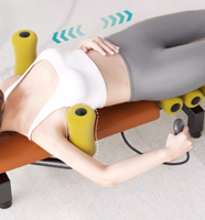 Lit de traction électrique réglable et portable pour la colonne cervicale et lombaire, avec cadre en acier et éponge haute densité, pour usage commercial en salon