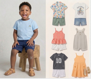 Ropa Casual Minimalista de Verano para Niños, Cartón Mixto al por Mayor, Mezcla Aleatoria, Entrega Rápida a Nivel Nacional, Modelo China 2026.4 - Product Image 1