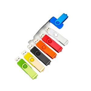 Clé USB 2.0 durable multi-capacités avec cadre métallique pivotant et logo personnalisé pour les cadeaux des invités d'événements de lancement de nouveaux produits - Product Image 3