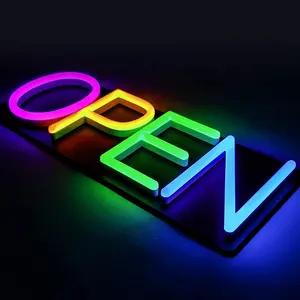 Dấu Hiệu Neon Open Sign Cho Cửa Sổ Hiển Thị Cửa Hàng Cửa Hàng Thanh Đèn Quảng Cáo