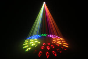 Lumière de tête mobile 295W 14RGBW <span class=keywords><strong>LED</strong></span> Éclairage de scène 13 motifs Faisceau de lumière de tête mobile pour DJ Disco Mariage Fête - Product Image 4