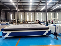 Línea de Corte Textil Multicapa Totalmente Automática, Cortadora de Tela CNC, Máquinas de Corte de Nailon de Última Generación