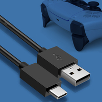 Câble de charge de 1,5 m pour manette PS5, câble de charge USB Type C pour manette PS5, accessoires de jeu pour joystick