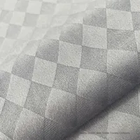 Jersey Diamond Jacquard Velvet Tissu 100% Polyester pour Filles Lisse Confortable Tricoté Technique pour Vêtements Sacs Auvents