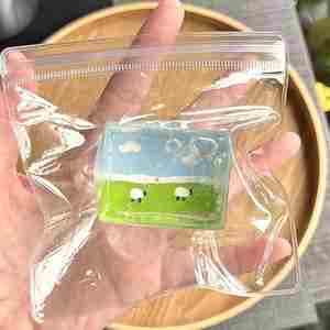 New-style Verdant Pastures Ice Cube Maltose Squishy Toy Stress Relief Gift for Kids Adults with Cool Ambiance Decompression Toys - Product Image 1