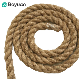 Cuerda de Yute Trenzada Boyuan, Cuerda de Cáñamo Natural Gruesa para Manualidades, Barandillas Náuticas, Decoración de Hamacas - Product Image 2