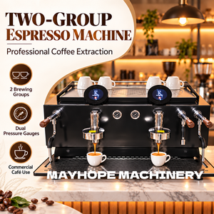 Cafetera Profesional para Café Espresso, Máquina para Hacer Espresso de 110V 220V, Equipo de Gran Capacidad MA-KS407, Máquina de Espresso Profesional - Product Image 1