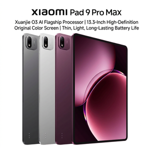 Xiaomi Pad 9 Pro Max รุ่นใหม่ ปี 2026 ของแท้ พร้อมโปรเซสเซอร์ Xuanjie O3 AI |   หน้าจอ 13.3 นิ้ว ความละเอียด 3.4K |   แบตเตอรี่ 12000mAh รองรับการชาร์จ 120W - Product Image 1
