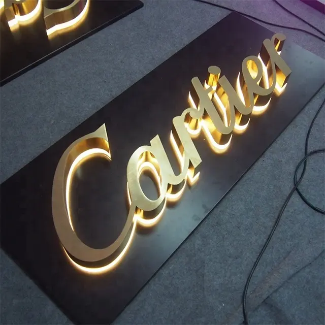 3d Sign Good Supplier Metal Sign 3D Logo Signage Metal Signage And Name Board