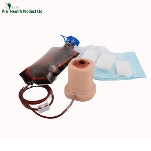 مجموعة تدريب تغليف الجروح بخياطة، مجموعة محاكاة الخسائر للتدريب القتالي التكتيكي دورات الإسعافات الأولية تدريب للطوارئ - Product Image 3