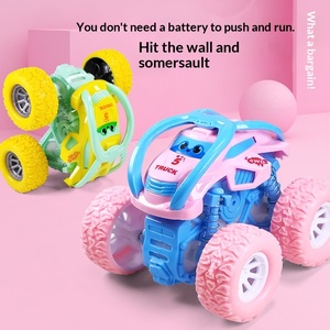 Voiture tout-terrain à inertie à quatre roues motrices, jouet de voiture à rétrofriction pour enfants, modèle Macaron, pour filles, garçons et bébés - Product Image 2