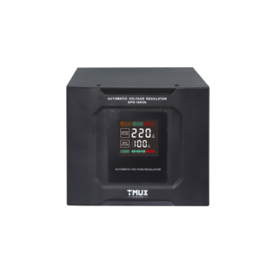 Régulateur <span class=keywords><strong>de</strong></span> <span class=keywords><strong>tension</strong></span> automatique AC à double sortie 220V 110V avec enroulement en cuivre pour systèmes audio - Product Image 1