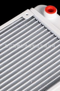 Radiateur de refroidissement liquide pour ordinateur, blanc, fileté 240-18, 18 caloducs, échangeur de chaleur à eau pour moto électrique - Product Image 4