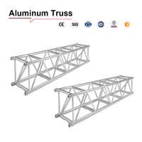 Estructura de Aluminio para Escenarios, Alta Capacidad de Carga (500 kg), Ensamblaje de Herramientas Estructurales Soldadas, Marco Cuadrado con Conexión Tipo Espiga para Eventos
