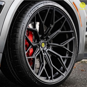 Cerchi Forgiati Monoblocco Personalizzati 6061-T6 5X112 5X120 5x114.3 Concavi Profondi per SUV Audi Q7 Q5 Q3 <span class=keywords><strong>BMW</strong></span> <span class=keywords><strong>X7</strong></span> X6 X5 X4 X3 Jeep SRT - Product Image 1