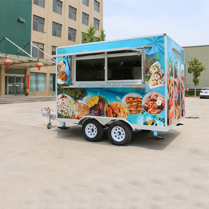 Chammp 2026 Remorque de restauration mobile entièrement équipée pour café, pizza, hot-dogs, camion de traiteur et remorque de concession alimentaire - Product Image 1