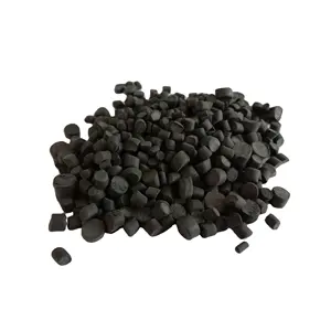 फैक्टरी मूल्य पुनर्नवीनीकरण पीवीसी Granules के लिए काले पीपी राल गोली Granules कच्चे सामग्री Inje