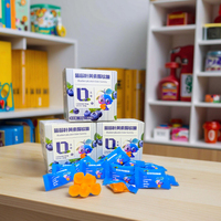 [Spot Supply] Huyou Blueberry Lutein Ester Sugar-Free Gummies untuk perawatan mata, dukungan visi, dan menghilangkan rasa lelah Visual