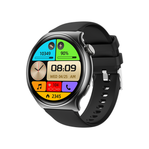 2024 Latest Popular ZW52 Smart Wrist Watch Metal Case IP67 Waterproof Call Step Counting <b>Sleep</b> Calories Tracking Voice Assistant - Product Image 1