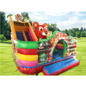 Custom <b>Inflatable</b> House With <b>Slide</b> Jumping Castle for Rental Sale <b>Inflatable</b> <b>Water</b> <b>Slide</b> <b>Inflatable</b> <b>Water</b> <b>Slide</b> Custom Inflatabl - Product Image 1