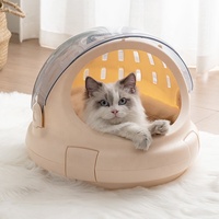 Cage de transport pour animaux de compagnie, haute qualité, Portable, multifonctionnelle, Capsule d'espace pour chat
