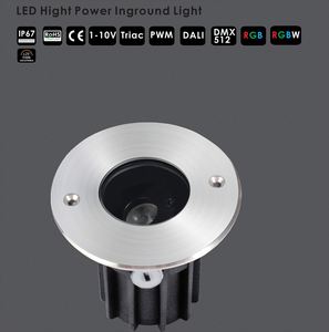 Ngầm 6W inground lõm trang trí 12W sàn ngoài trời đèn RGB dẫn ánh sáng mặt đất - Product Image 5