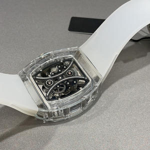 Reloj Deportivo Mecánico Automático de Alta Calidad al por Mayor, Resistente al Agua, con Esfera de Cristal de Zafiro y Correa de Fibra de Carbono - Product Image 4