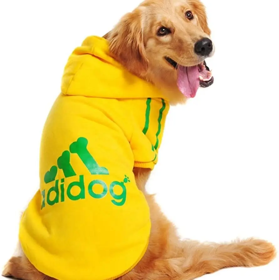2021hot ventes en gros de mode fabrication chien manteaux vêtements pour animaux de compagnie hiver animaux polaire pyjamas sweats à capuche grand chien vêtements d'hiver