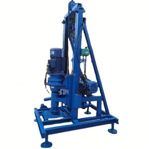 Plataformas de Perforación de Pozos de Agua Portátiles de 100 m de Profundidad, Nueva Condición, Plataforma de Perforación Rotatoria con Motor para Uso Doméstico - Product Image 1