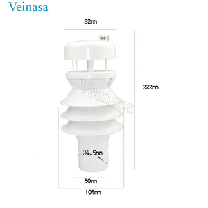 Veinasa-THWP 5 in 1 Profession elle digitale Wetters tation Wind geschwindigkeit richtung Temperatur Luft feuchtigkeit strahlungs sensor - Product Image 5