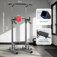 Power Tower Pull up Bar Station Workout Dip Station pour la musculation Home Gym Musculation Workout Fitness Equipment