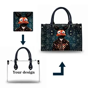 Designer Cancer Blank Sublimation Tote Bags Large Capacity Handbags For Women Tote Bag Women Fashion Handbags
