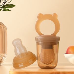 ทารกและเด็กเล็กผลไม้อาหารเสริมอาหารกัดถุงตาข่ายซิลิโคนเต็มรูปแบบอุปกรณ์ให้อาหารสำหรับทารก - Product Image 3