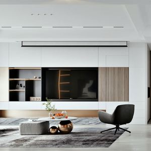 Meuble TV Santopova Design pour salon, meubles en bois modernes, meuble de salon, support TV moderne - Product Image 6