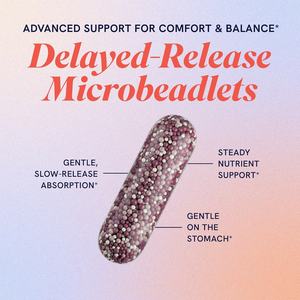 PMS suplemen dukungan hormon untuk wanita dengan PMS bantuan keseimbangan & periode pereda mikrobeadlet kapsul kateberi - Product Image 2