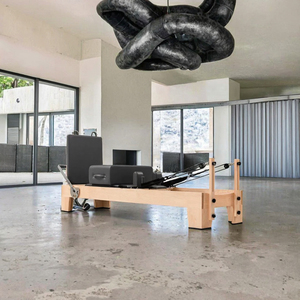 [Qualité professionnelle] <span class=keywords><strong>Reformer</strong></span> de Pilates en bois d'érable pour studio de yoga, salle de sport, <span class=keywords><strong>club</strong></span> LW-WM001 - Product Image 2