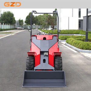 GZD pemuat Mini kompak 4x4 pemuat elektrik Diesel 4wd - Product Image 2