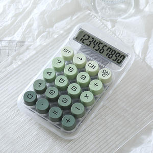 Calculadora de Escritorio con Carcasa Transparente - Product Image 1