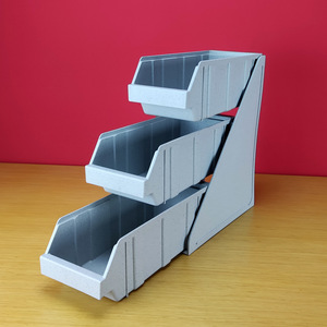 Étagère de rangement multifonctionnelle en plastique, boîte de rangement à 3 niveaux, organisateur mural de bureau, tiroir de rangement pour la cuisine et le maquillage - Product Image 4