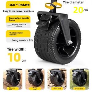 Chariot de camping pliable pour pique-nique, chariot de camping, chariot de marché nocturne, chariot de courses, chariot de camping, chariot de rangement - Product Image 4