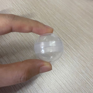 Toptan şeffaf boş sürpriz yumurta otomatı oyuncaklar yuvarlak top 28mm 32mm 35mm 38mm 45mm 50mm 60mm şeffaf plastik kapsüller küçük - Product Image 6