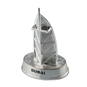 ที่มีชื่อเสียง3D อาคารรุ่นโลหะทอง <span class=keywords><strong>Duai</strong></span> 3D เบิร์จอัลอาหรับโรงแรมของที่ระลึกตกแต่งบ้าน - Product Image 5