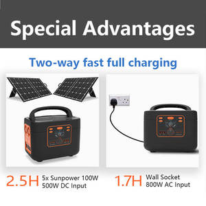 สถานีพลังงาน<span class=keywords><strong>แสงอาทิตย์</strong></span>แบบพกพาลม110V 120V 1200W สำหรับ<span class=keywords><strong>ใช้</strong></span><span class=keywords><strong>ใน</strong></span><span class=keywords><strong>บ้าน</strong></span> - Product Image 3