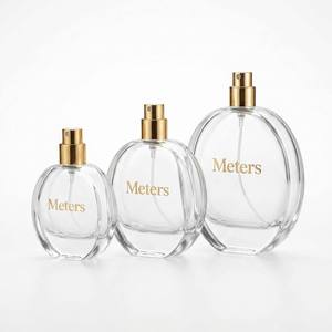 <span class=keywords><strong>Flacon</strong></span> pulvérisateur de <span class=keywords><strong>parfum</strong></span> rond en verre à succès <span class=keywords><strong>avec</strong></span> atomiseur à brume fine - Élégant contenant <span class=keywords><strong>vide</strong></span> pour <span class=keywords><strong>parfum</strong></span> pour femme - Product Image 2